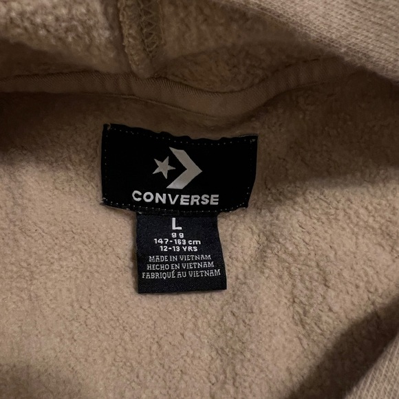Converse Beige Hoodie - Picture 2 of 2